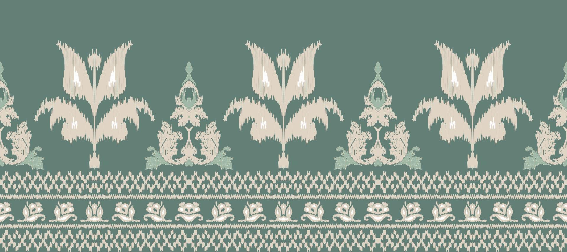 africano ikat paisley bordado. batik têxtil ikat Projeto desatado padronizar digital vetor Projeto para impressão saree kurti Bornéu tecido fronteira escova festa vestem