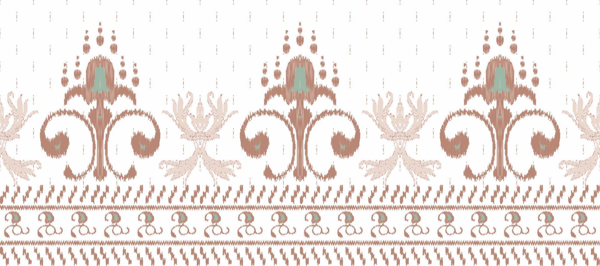 africano ikat tecido paisley bordado fundo. geométrico étnico oriental padronizar tradicional. ikat asteca estilo abstrato vetor ilustração. Projeto para impressão textura, tecido, saree, sari, tapete.
