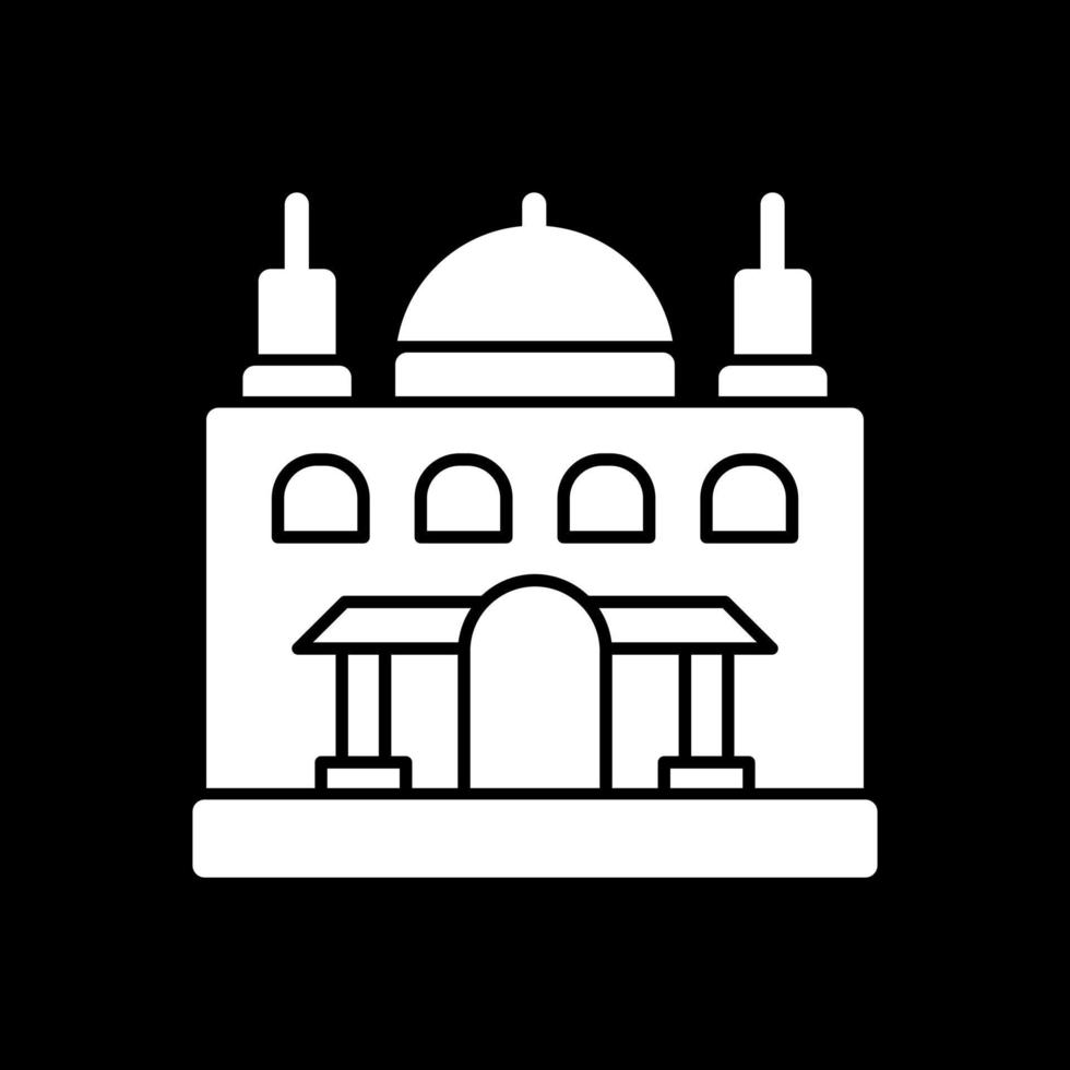 design de ícone de vetor de mesquita