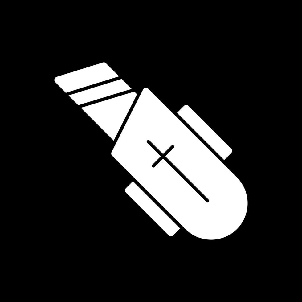 design de ícone de vetor de faca utilitária