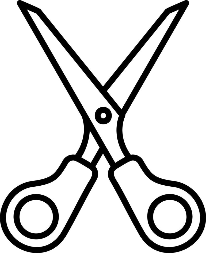 ícone do vetor de tesoura