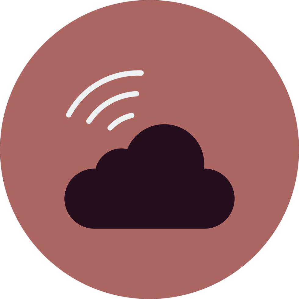 nuvem Wi-fi vetor ícone