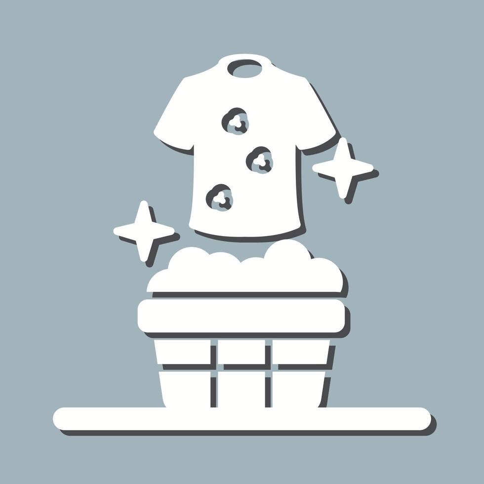ícone de vetor de lavanderia