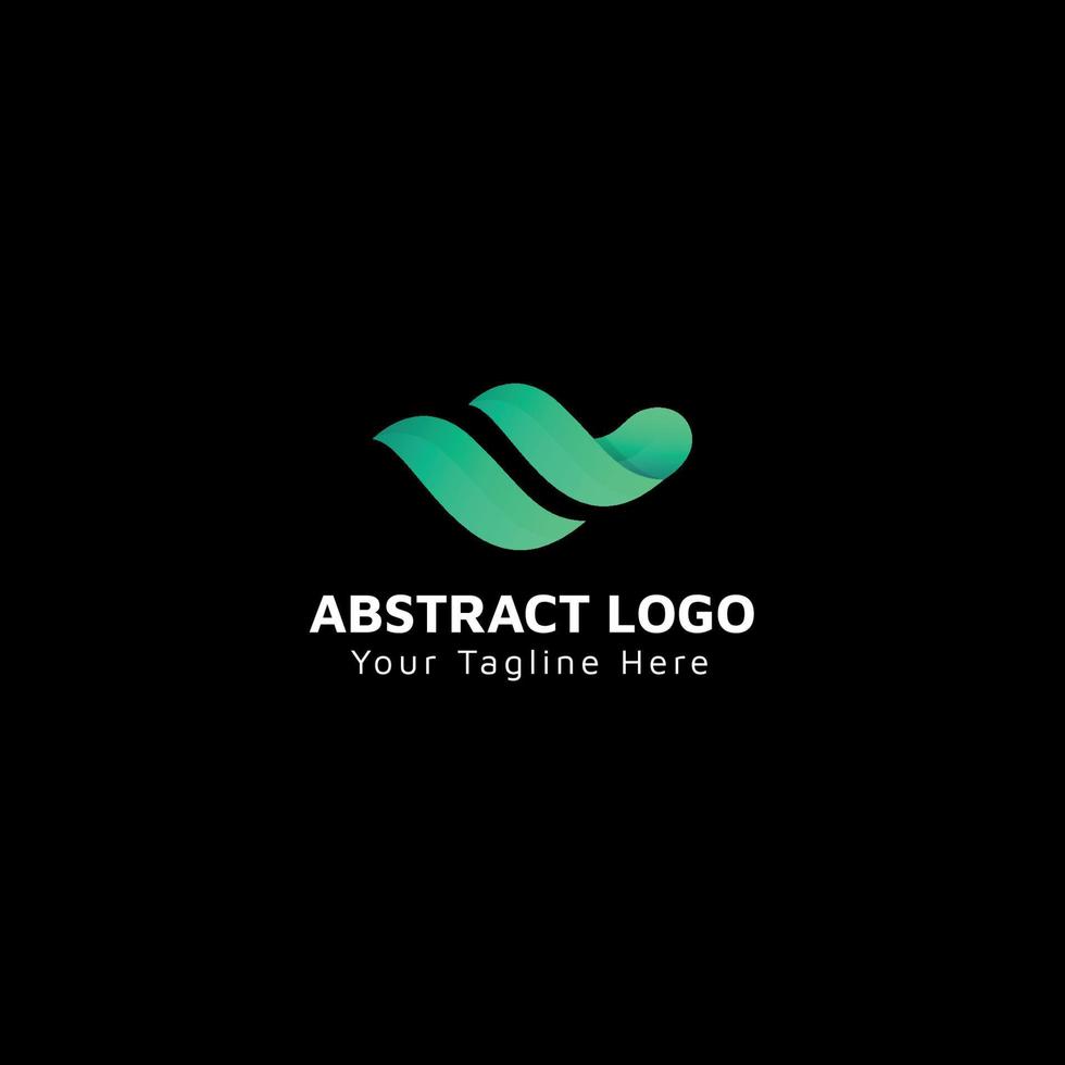 único moderno minimalista colorida gradiente ilustrações logotipo Projeto para o negócio agência vetor