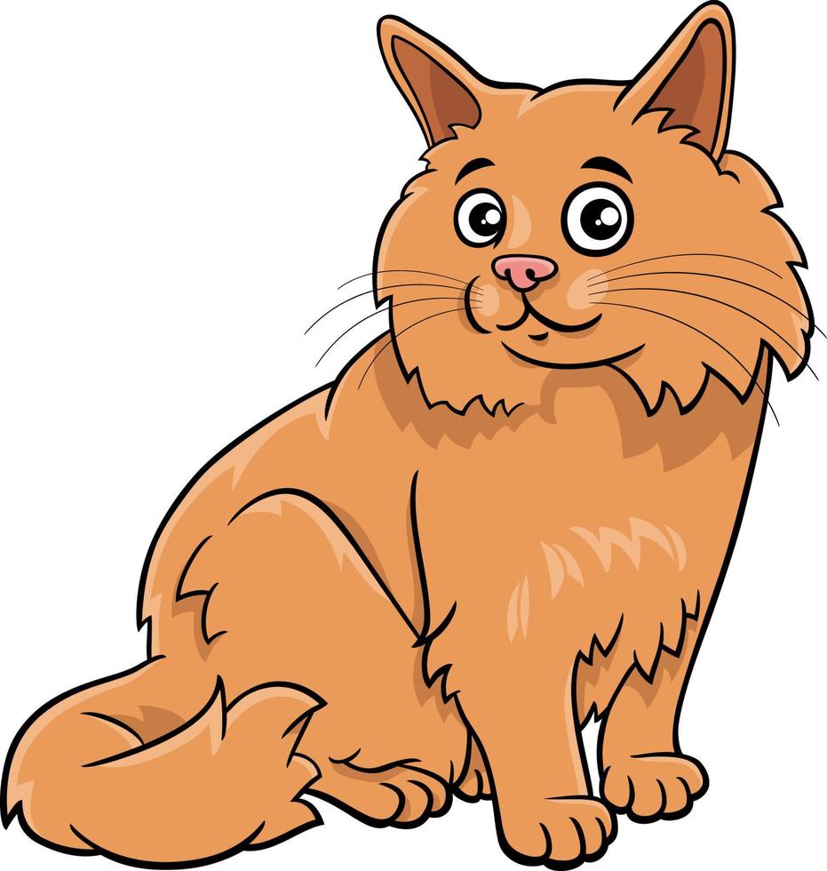 desenho animado gatos e gatinhos animal quadrinho personagens grupo  23111220 Vetor no Vecteezy