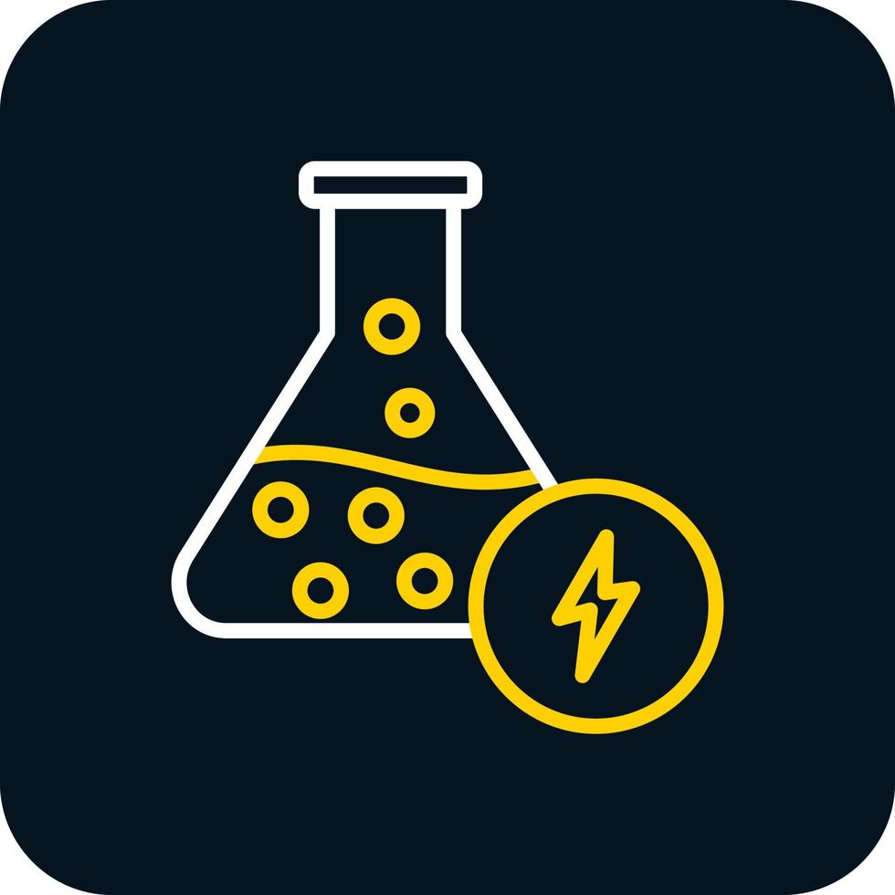 design de ícone de vetor de energia química