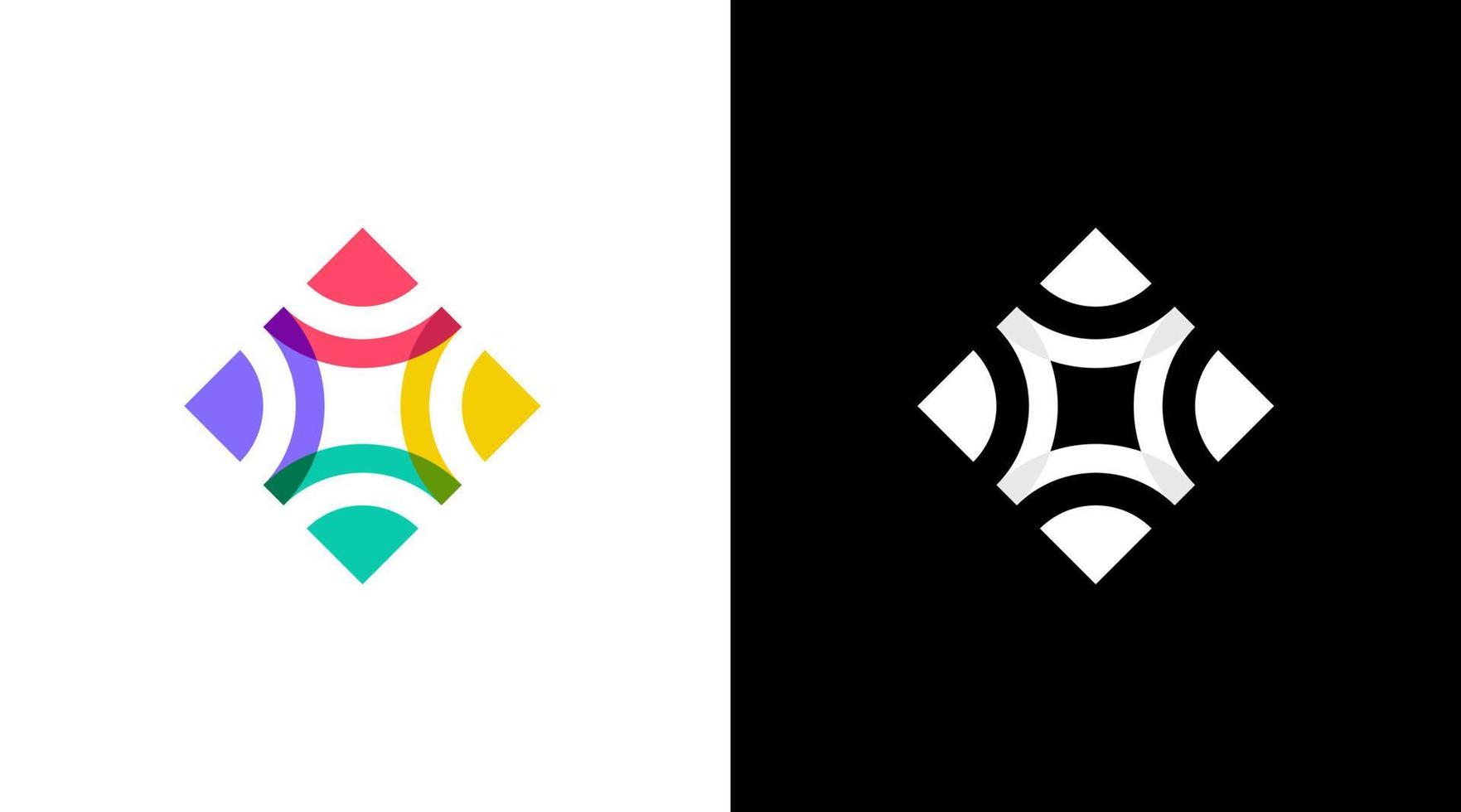 comunidade trabalho em equipe colorida simples logotipo grupo unidade ícone Projeto modelo vetor