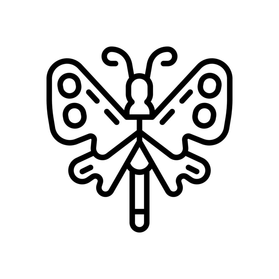 borboleta ícone para seu local na rede Internet projeto, logotipo, aplicativo, ui. vetor