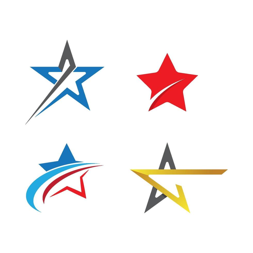 imagens do logotipo da estrela vetor