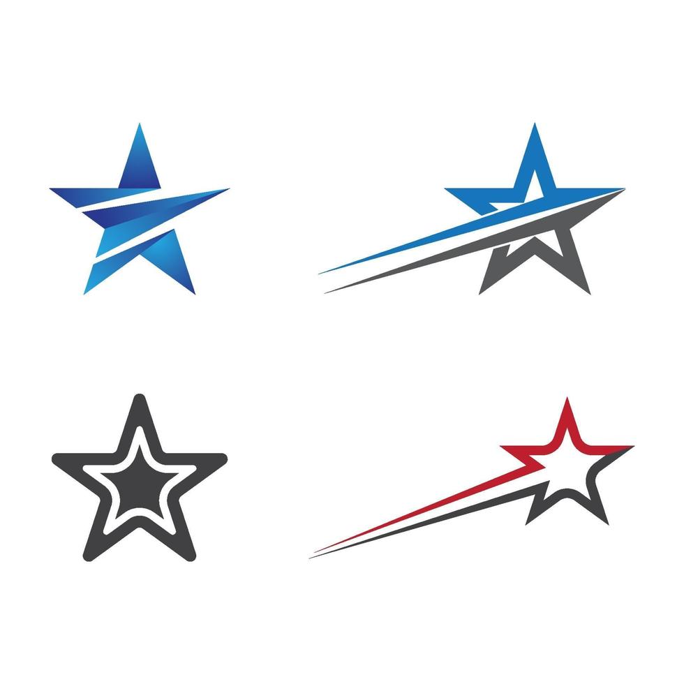 imagens do logotipo da estrela vetor