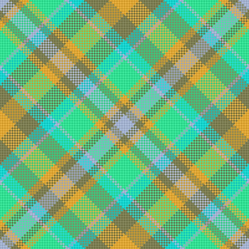 xadrez tartan têxtil. vetor desatado tecido. Verifica textura padronizar fundo.