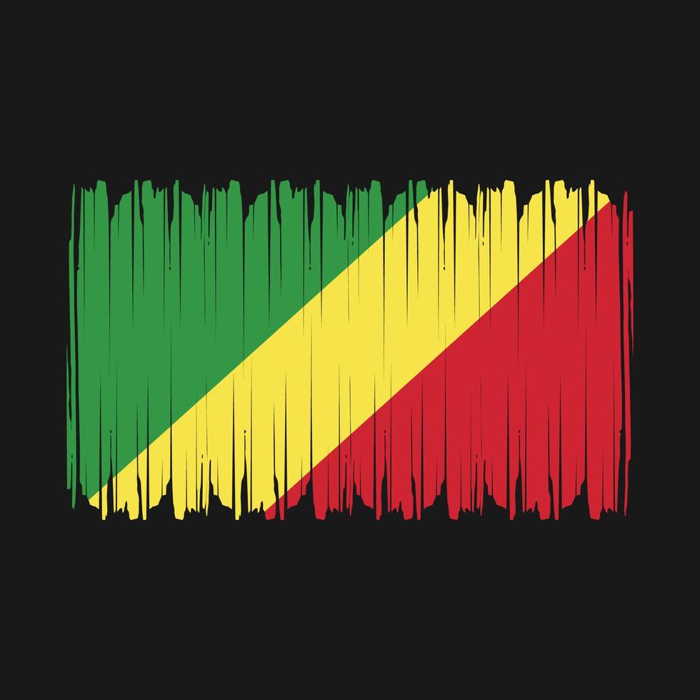 vetor bandeira congo