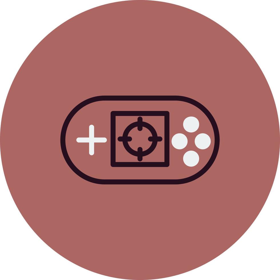 ícone de vetor de videogame