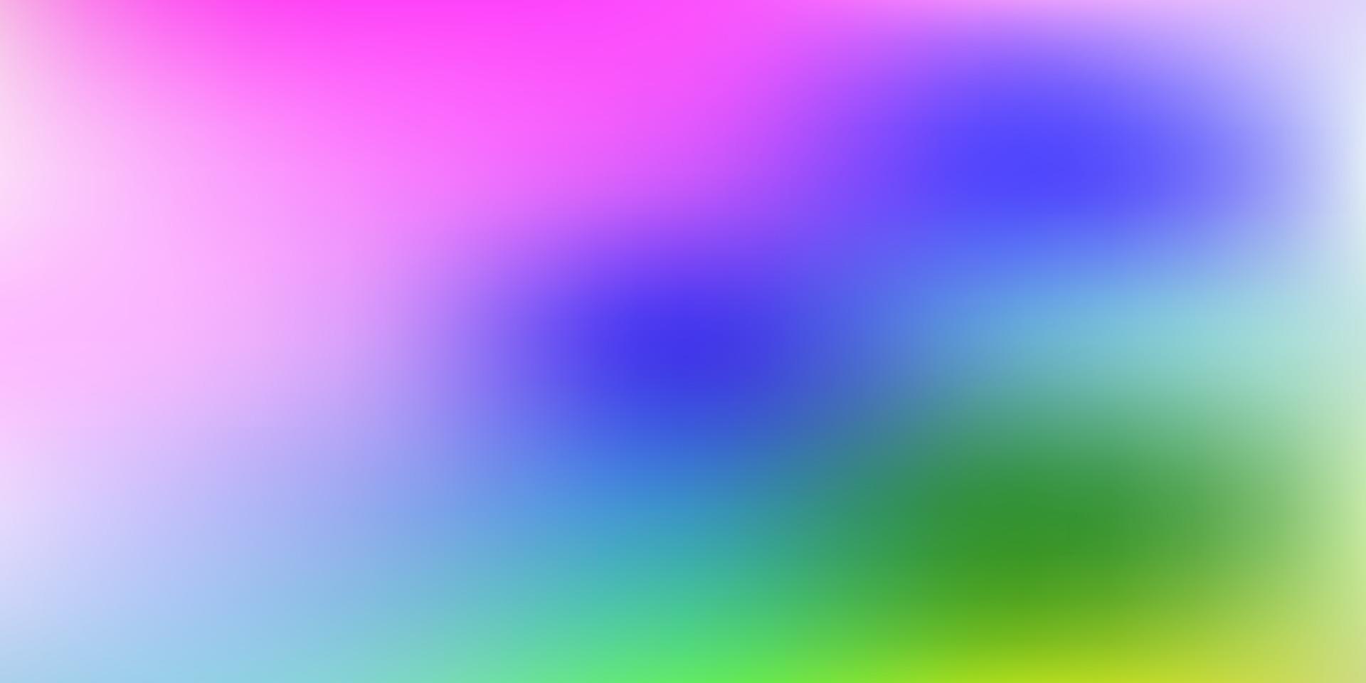 luz multicolor vetor abstrato desfocar o fundo.