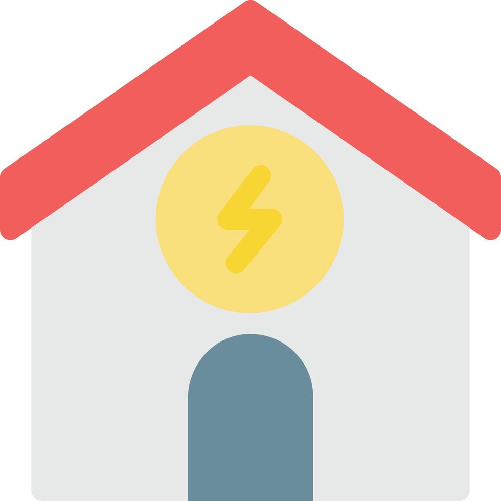 eletricidade casa vetor ilustração em uma background.premium qualidade símbolos.vetor ícones para conceito e gráfico Projeto.