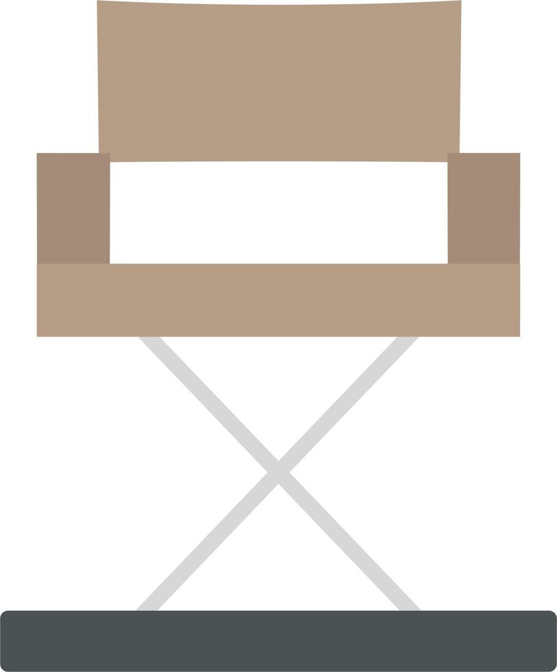ícone de vetor de cadeira de diretor