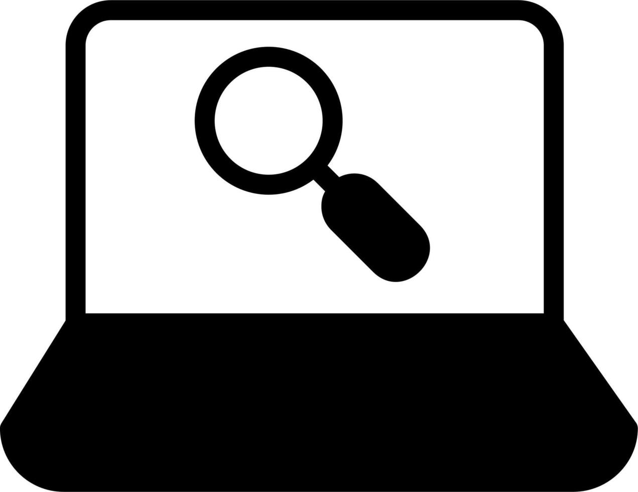 ícone de vetor de pesquisa