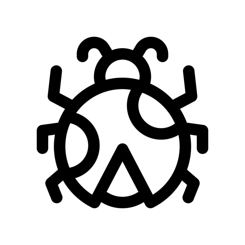 joaninha ícone para seu local na rede Internet projeto, logotipo, aplicativo, ui. vetor