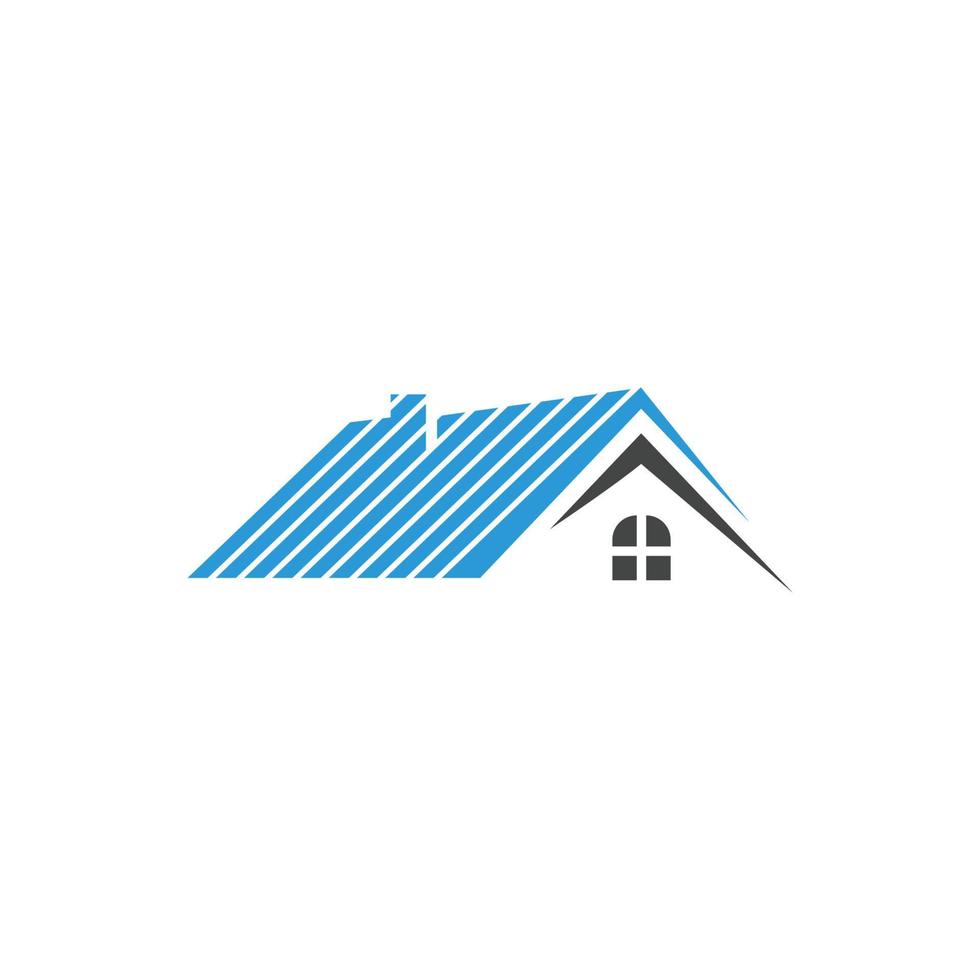 cobertura casas logotipo vetor