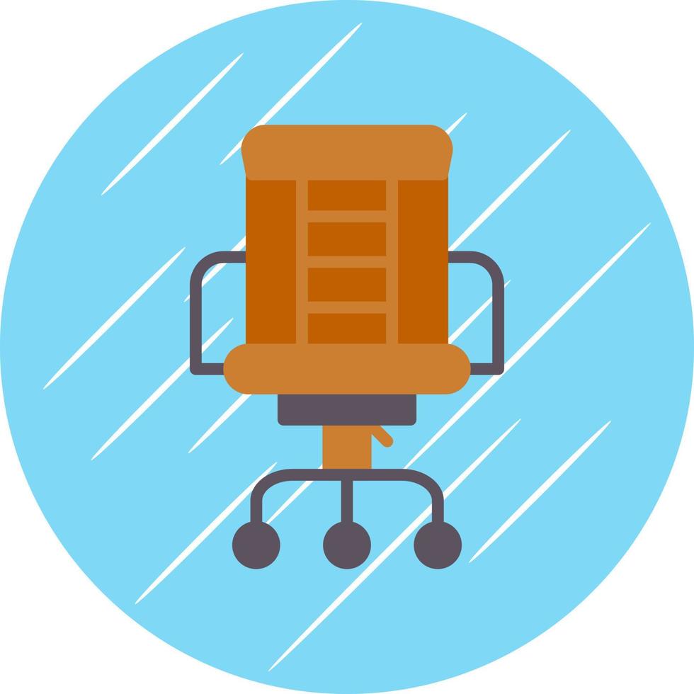 design de ícone de vetor de cadeira de chefe