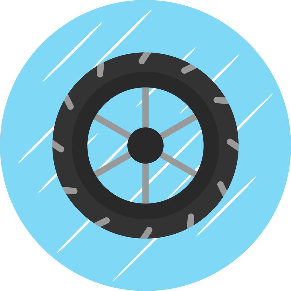 design de ícone de vetor de pneus