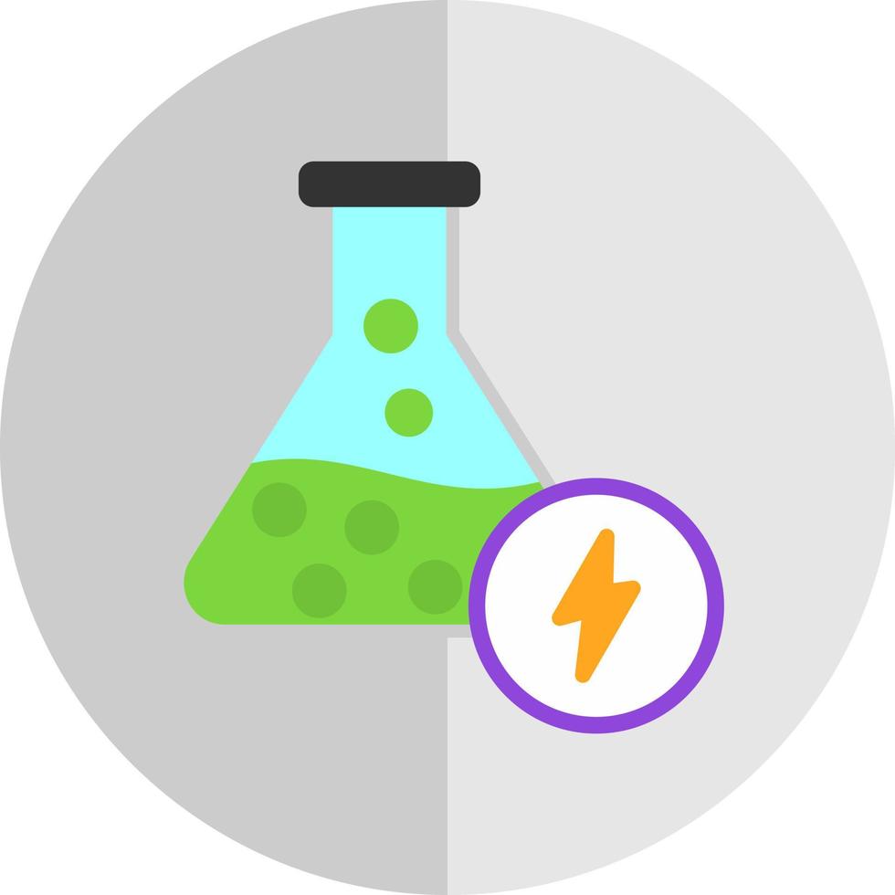 design de ícone de vetor de energia química