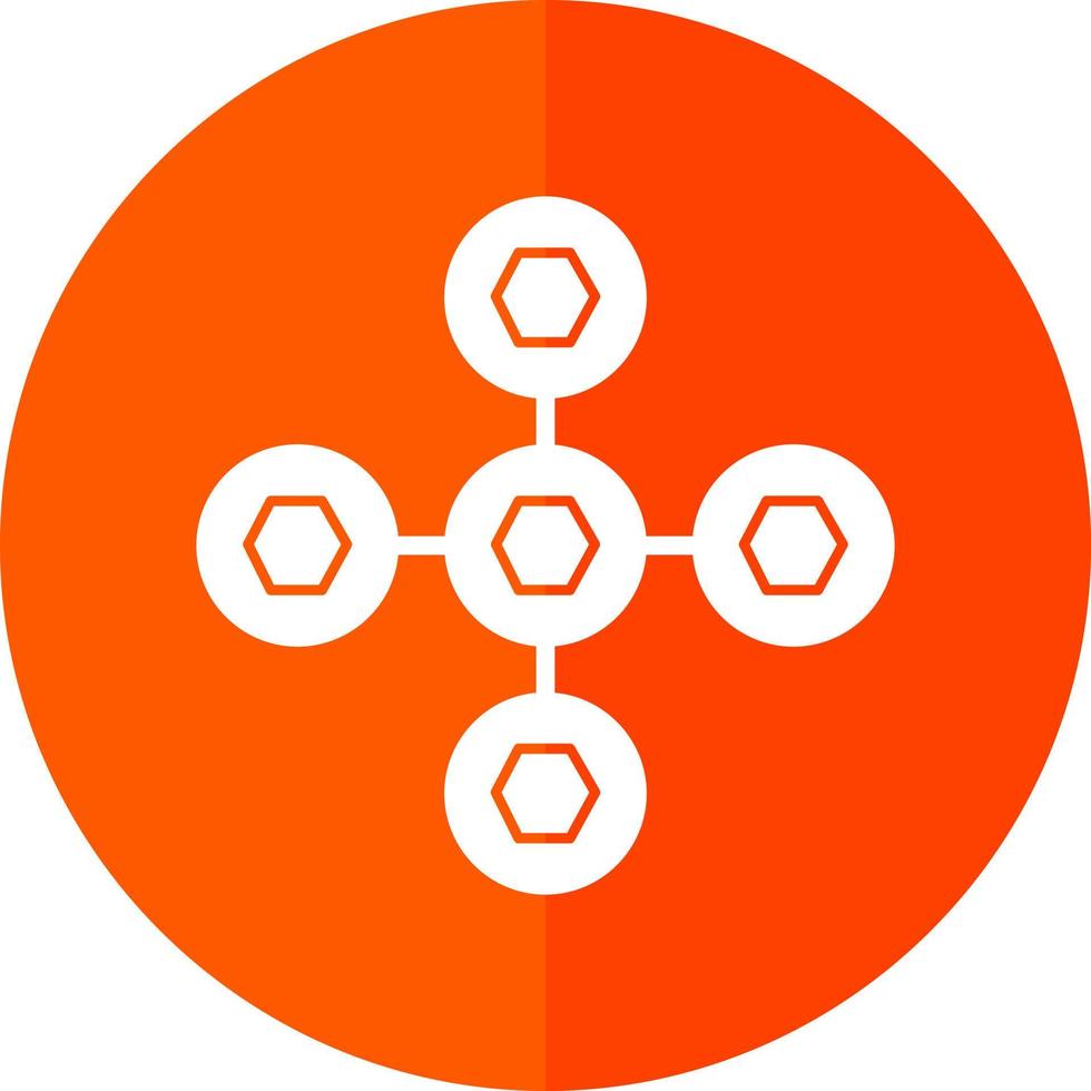 design de ícones vetoriais de interações biomoleculares vetor