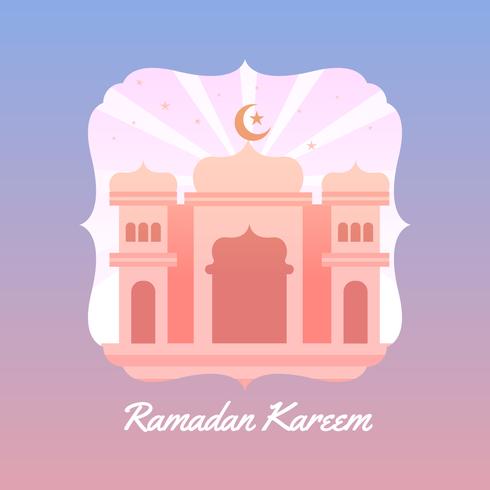 fundo de vetor ramadan kareem