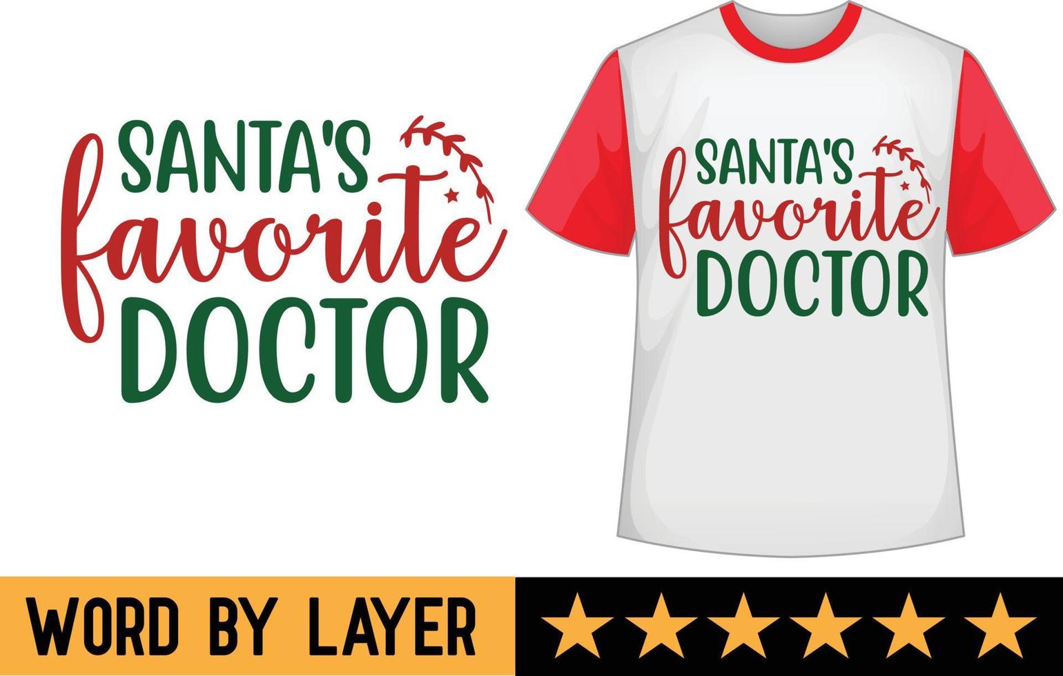 design de camiseta svg de natal vetor