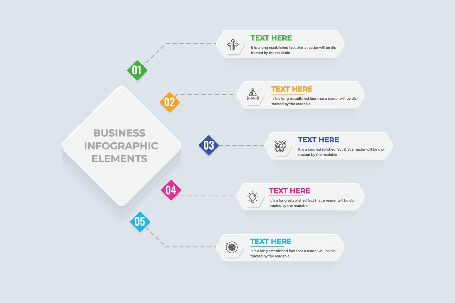 o negócio estratégia e fluxo de trabalho em formação diagrama vetor para escritório apresentações. abstrato dados e informação gráfico gráfico vetor com colorida segmentos. o negócio e trabalhos degrau apresentação infográfico.