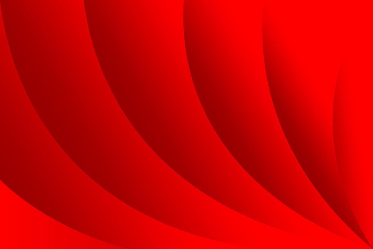 fundo abstrato de curva vermelha vetor