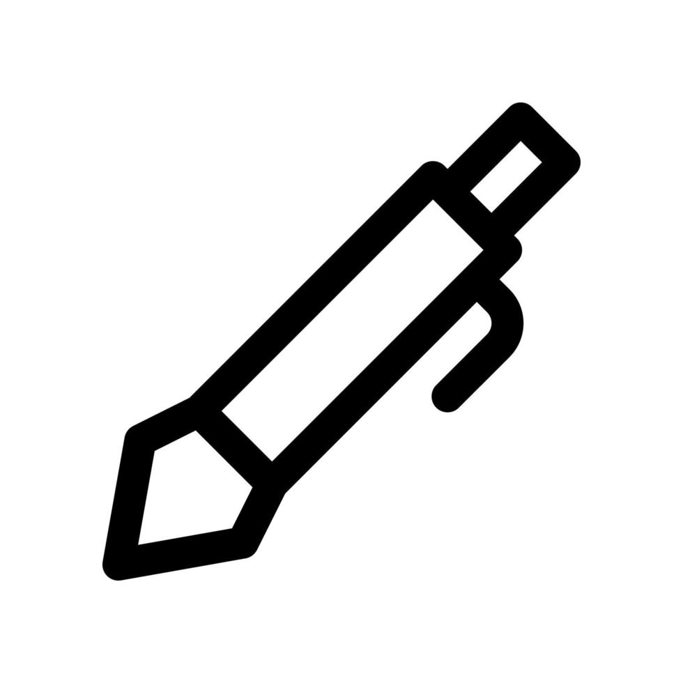 caneta ícone para seu local na rede Internet projeto, logotipo, aplicativo, ui. vetor