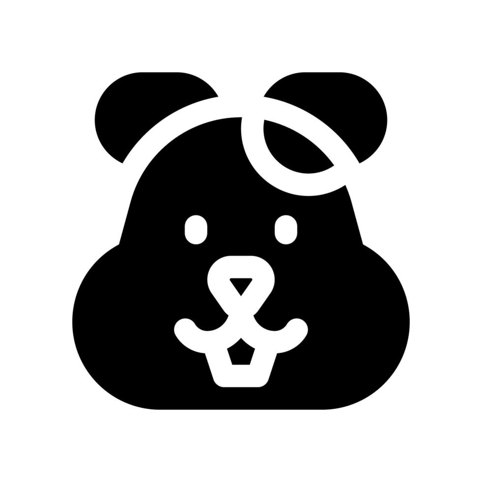 hamster ícone para seu local na rede Internet projeto, logotipo, aplicativo, ui. vetor