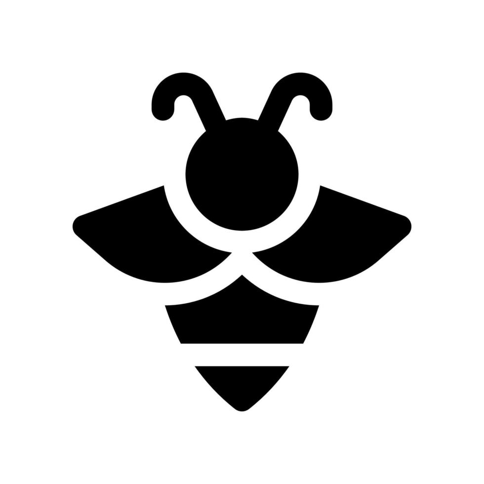 abelha ícone para seu local na rede Internet projeto, logotipo, aplicativo, ui. vetor