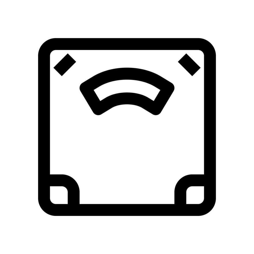 peso escala ícone para seu local na rede Internet projeto, logotipo, aplicativo, ui. vetor