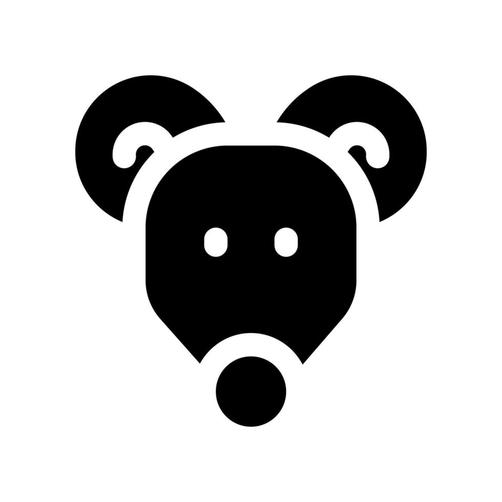 rato ícone para seu local na rede Internet projeto, logotipo, aplicativo, ui. vetor