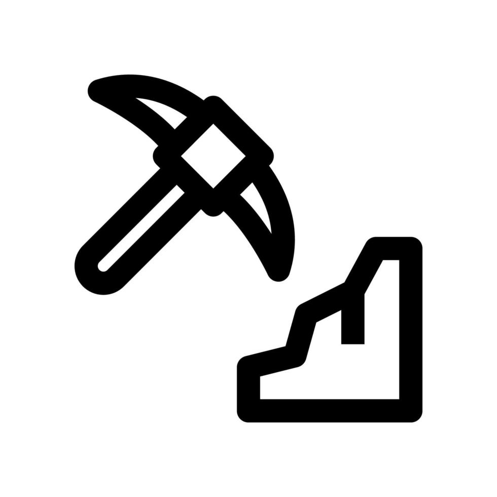 mineiro ícone para seu local na rede Internet projeto, logotipo, aplicativo, ui. vetor