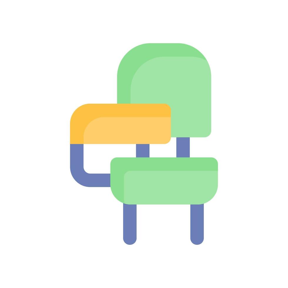 cadeira ícone para seu local na rede Internet projeto, logotipo, aplicativo, ui. vetor