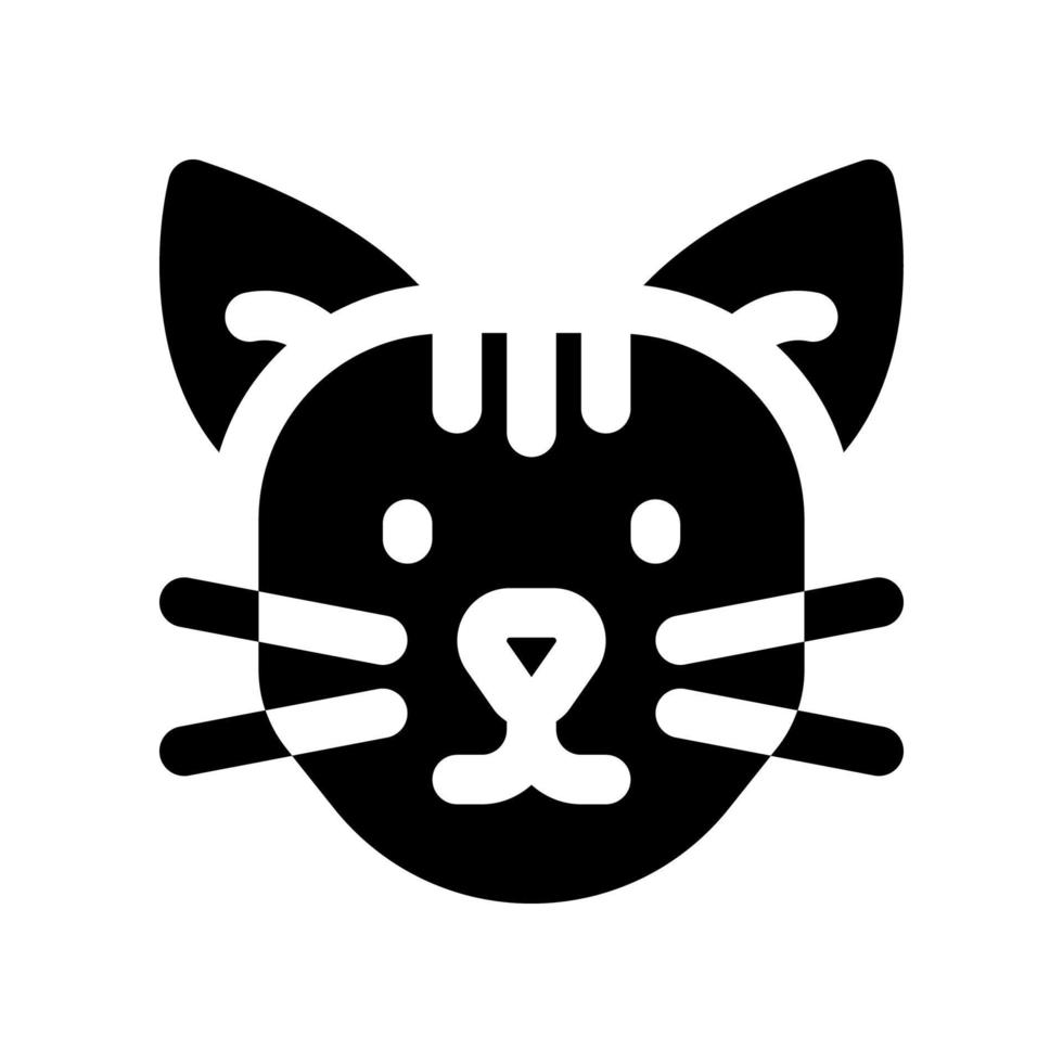 gato ícone para seu local na rede Internet projeto, logotipo, aplicativo, ui. vetor