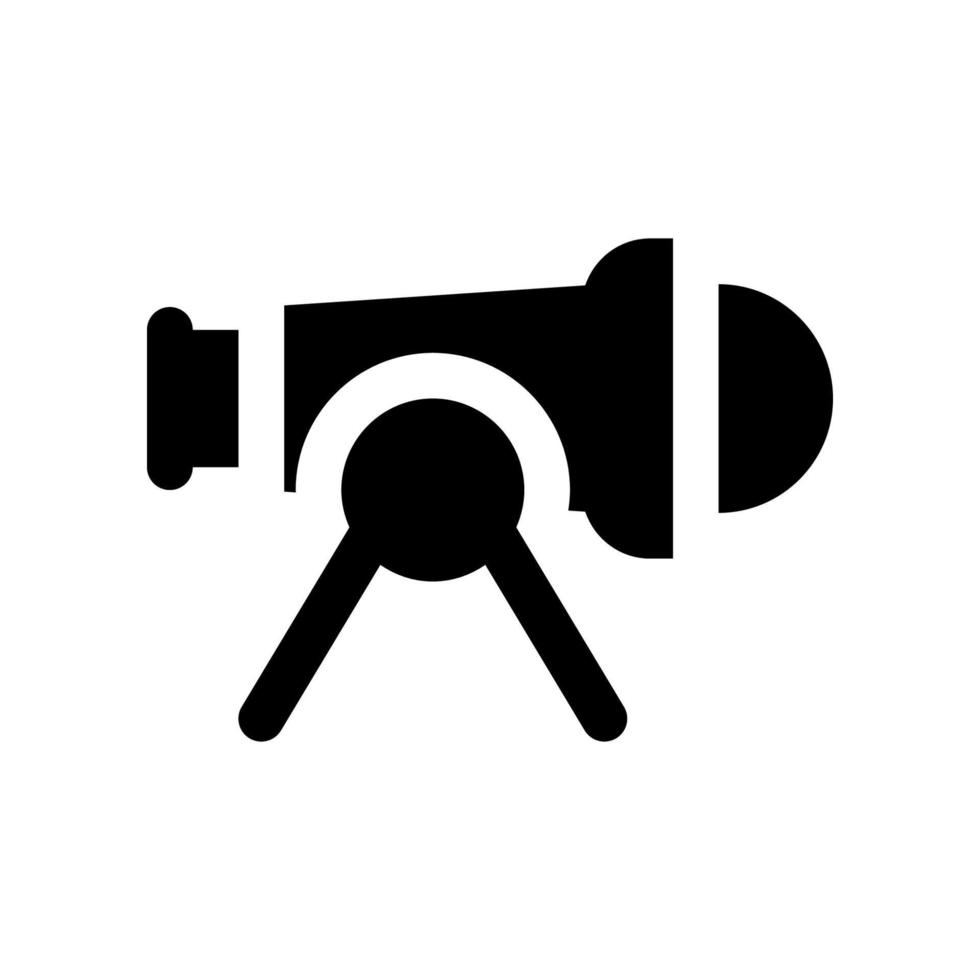 telescópio ícone para seu local na rede Internet projeto, logotipo, aplicativo, ui. vetor