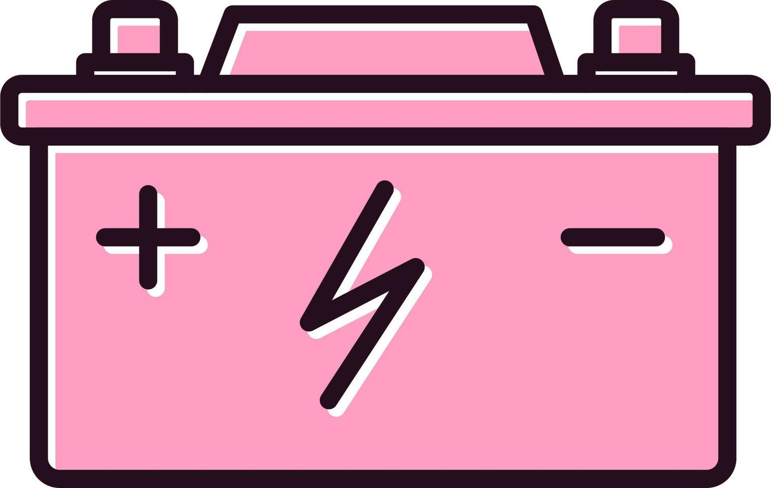 ícone de vetor de bateria