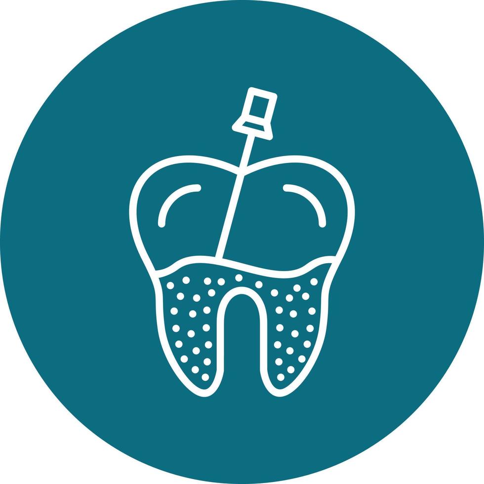 endodontista vetor ícone