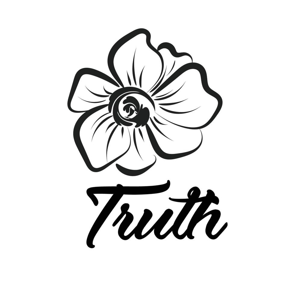 bíblico frase com floral Projeto. cristão tipografia para impressão ou usar Como poster, cartão, folheto ou t camisa vetor