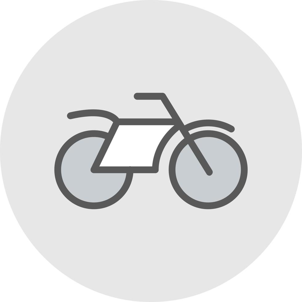 design de ícone de vetor de motocicleta