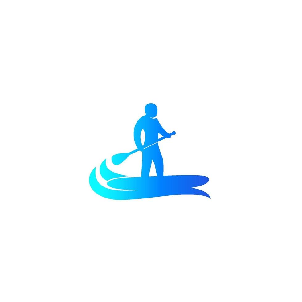 sup, stand up paddle surf board icon.eps vetor