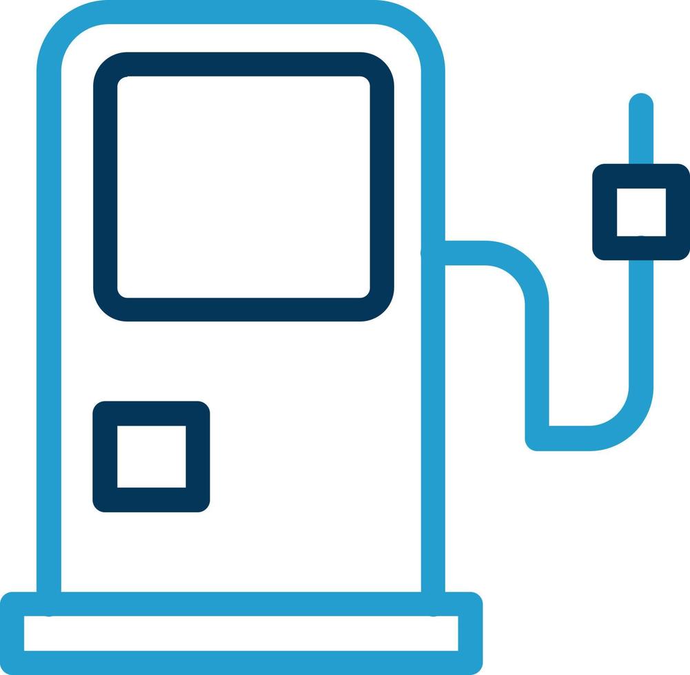 design de ícone de vetor de bomba de gasolina