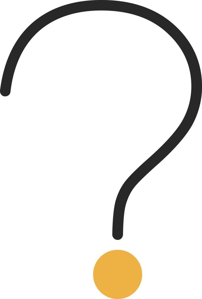 design de ícone de vetor de pergunta