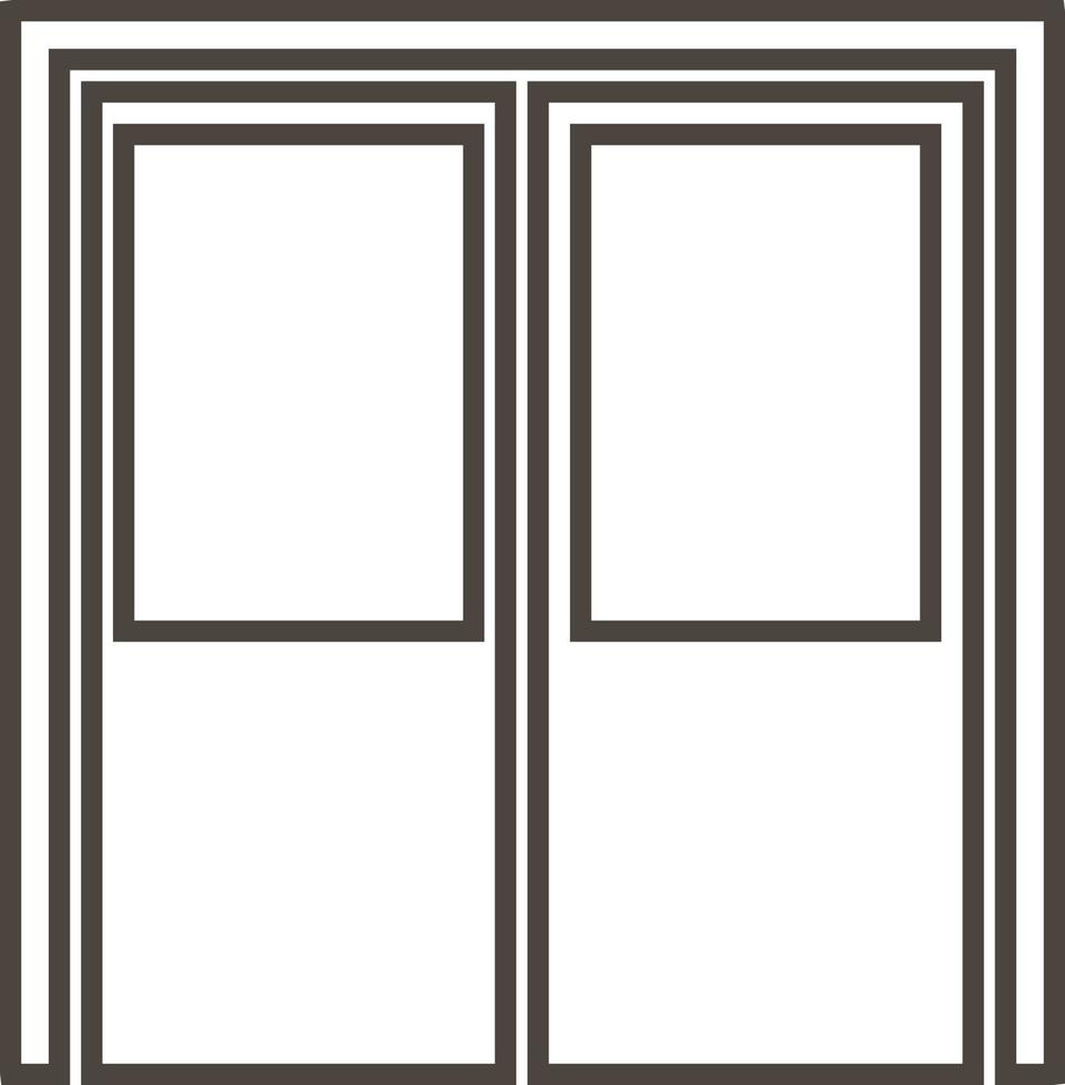 porta, ícone dentro na moda esboço estilo isolado em branco fundo. porta símbolo para seu rede local projeto, logotipo, aplicativo, ui. vetor ilustração, eps10. - vetor em branco fundo