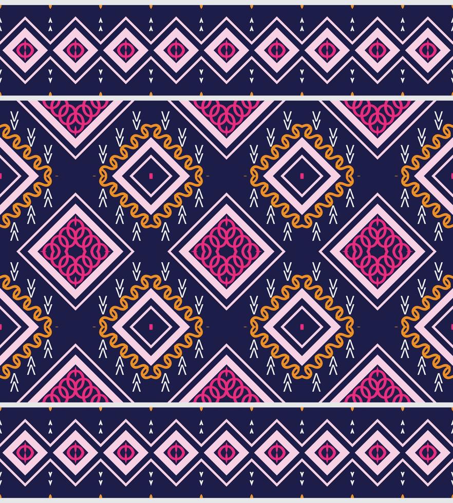 motivo étnico floral desatado padronizar fundo. geométrico étnico oriental padronizar tradicional. étnico asteca estilo abstrato vetor ilustração. Projeto para impressão textura, tecido, saree, sari, tapete.