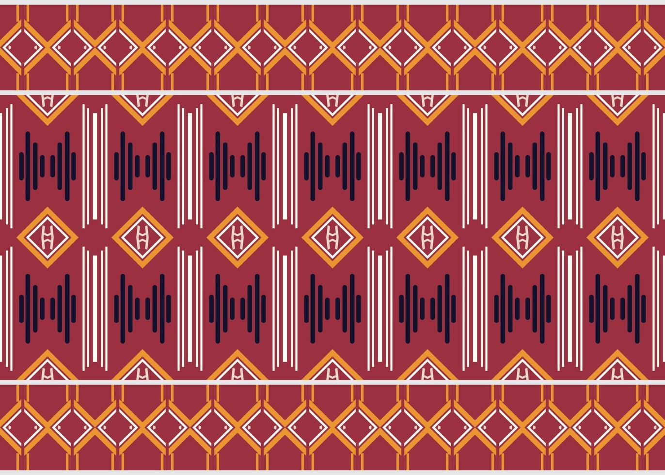 étnico padronizar filipino têxtil. tradicional estampado nativo americano arte isto é uma padronizar geométrico formas. crio lindo tecido padrões. Projeto para imprimir. usando dentro a moda indústria. vetor